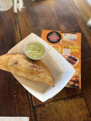 Cheese and Plantain empanada