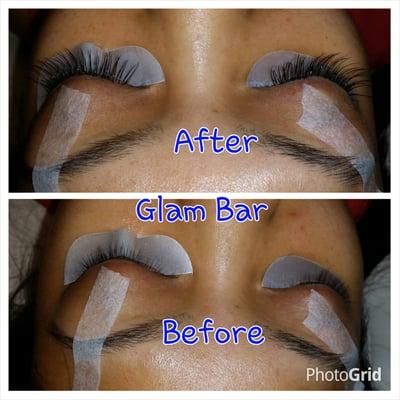 C curl mink lash extensions