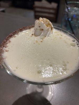 Pistachio martini