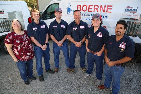 Boerne Air Conditioning & Heating team