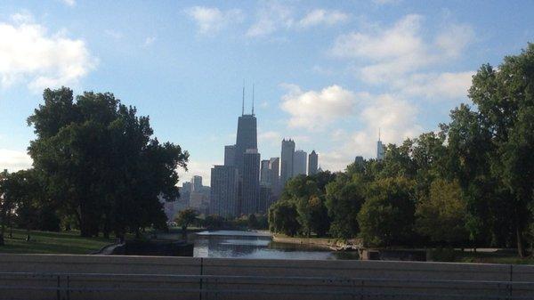 Lincoln Park lagoon