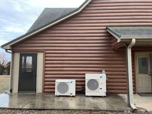 2 New Daikin Fit Heat Pump Systems