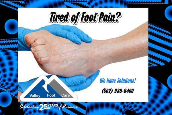 We have solutions for your foot health!

Call Today!

(602)n 938-8400