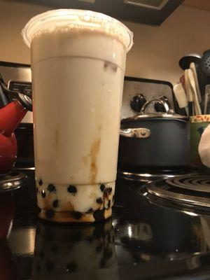 Brown Sugar Milk Tea with Boba