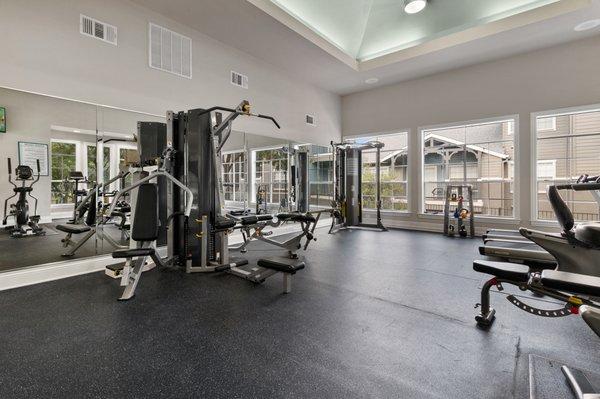 24 Hour Fully-Equipped Fitness Center