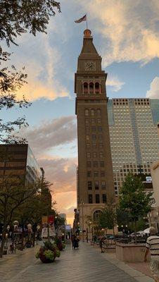 The Tower at sunset