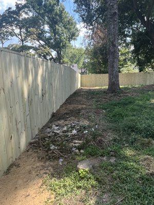 Wood fence Installation in Haspenhill Md