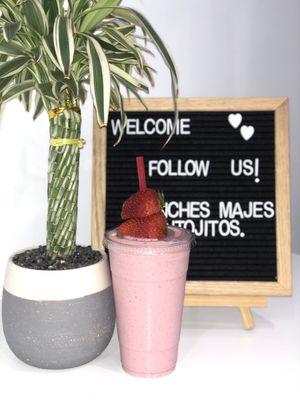 Strawberries shake