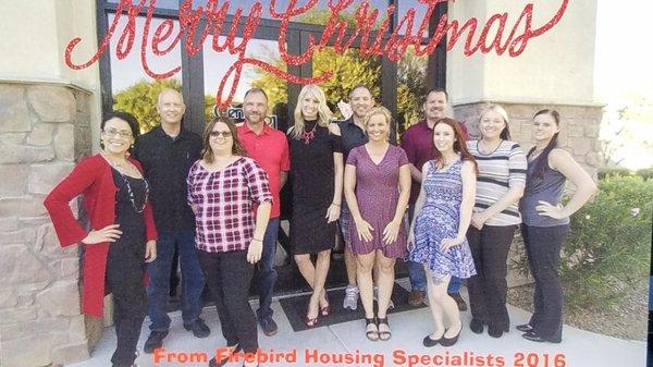 Merry Christmas and Happy New Year from Firebird Housing!  Come visit our office and see the wonderful decorations!