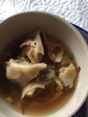 Wonton soup