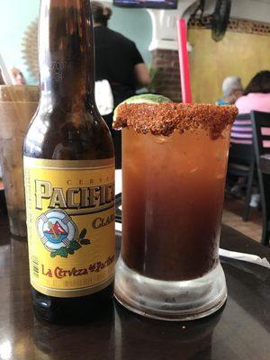 They make a pretty good Michelada!