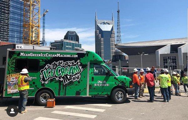 Serving Nashville Ice Cream truck rentals in the heart of Music City