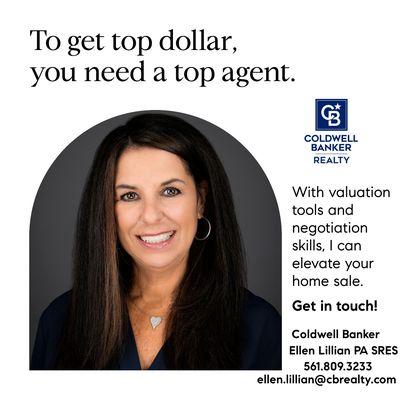 f you're seeking a top-notch Realtor® in Palm Beach, Martin, and St. Lucie counties, look no further than Ellen Lillian. With over 21 years