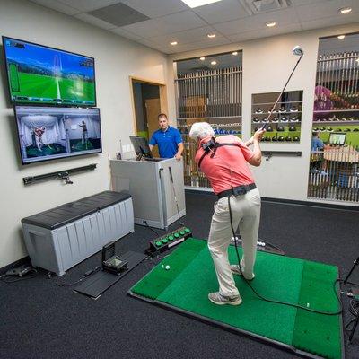 Golf Lessons and Training Bay at GOLFTEC