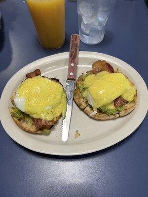 California Benedict no tomato