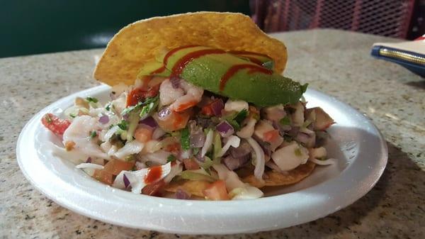 Ceviche mixta