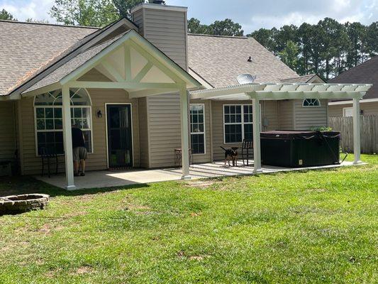 Pergola and Patio Cover in Pooler in 2023