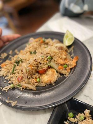 Classic Thai Fried Rice with shrimp