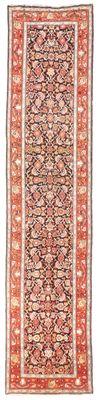 Antique Caucasian Karabakh hallway or gallery runner rug. 60% off retail. www.nasserluxuryrugs.com