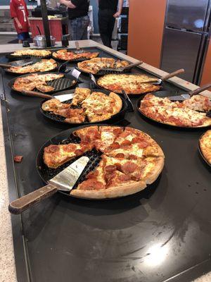 Pizza buffet