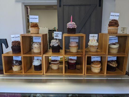 Cupcake Display.