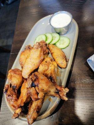 Crispy chicken wings