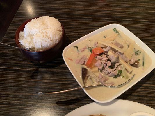 Green Curry pork