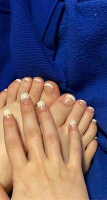 French full set & french pedi