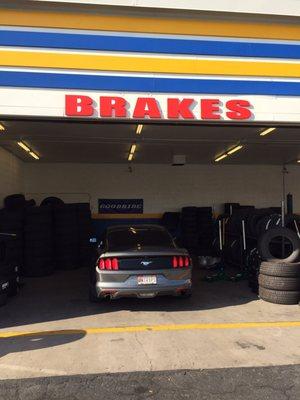 Brakes on any types of cars. Excellent and very professional jobs