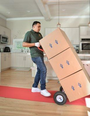 We satisfy the wide range of customers' moving needs: from small apartment relocations to larger projects