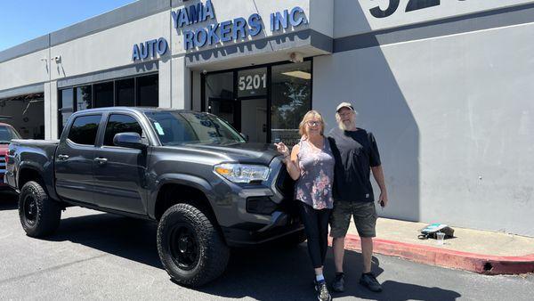 2021 Tacoma and happy new owners