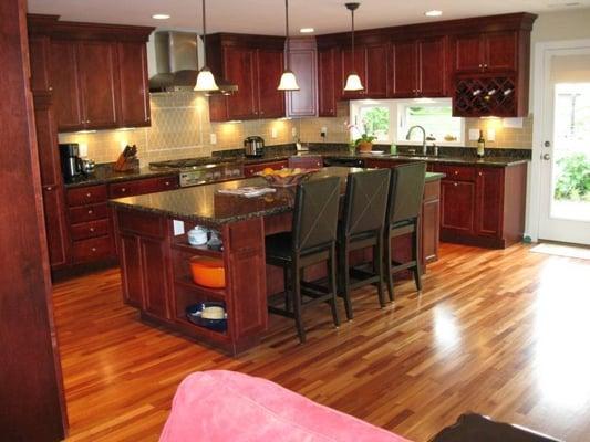 Another beautiful kitchen by Costen Floors.