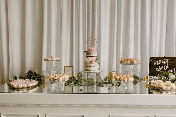 Just some of the dessert bar, we kept refilling til it ran out.