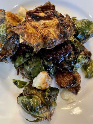 Crispy Brussels sprouts