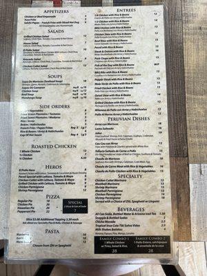 Menu '24