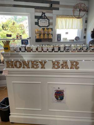 The honey bar... love this