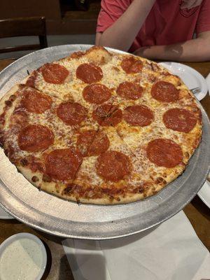 Pepperoni pizza