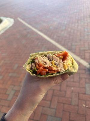 Southwest chicken wrap