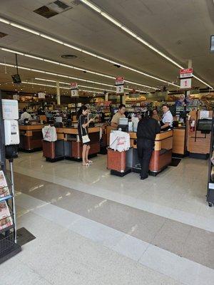 Inside the store