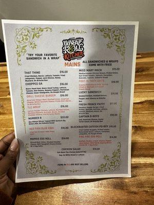 Food Menu