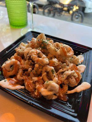 Frito Misto (Calamari), delicious.