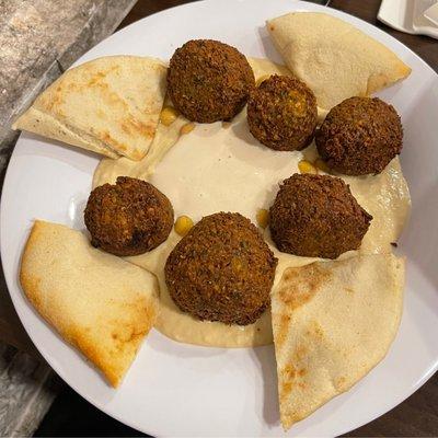 Falafel on a Platter