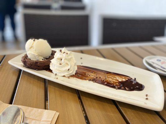 Belgian Chocolate Soufflé Cake