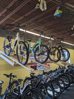 Ebikes on ebikes in stock!