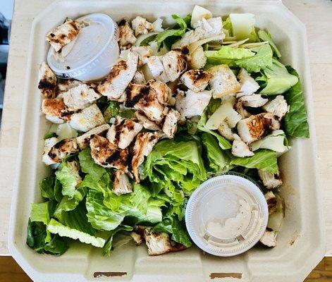 Caesar Salad with Grilled Chicken