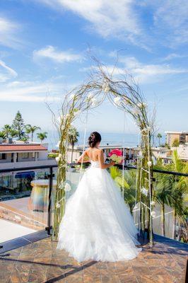 Weddings are a regular occurrence at Mozambique Steakhouse in Laguna Beach