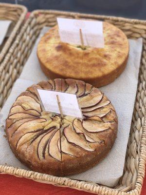 Apple Cake at the Market