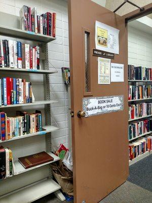 Friends of the Library bookstore inside the La Habra Library