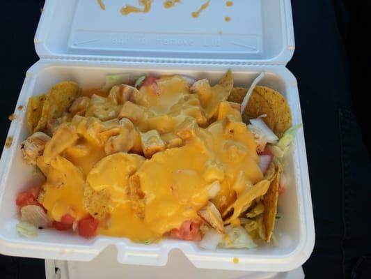 Chicken nachos