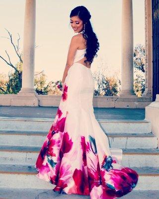 Damaris Boutique thank you ladies! Prom was a night to remember with this lovely gown.